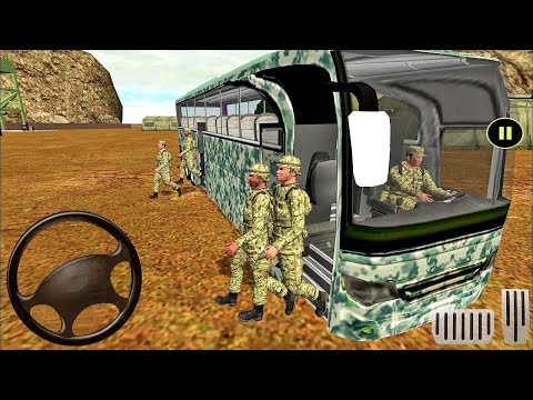 Army Bus Driver 2021 Real Military Coach Simulator - android games