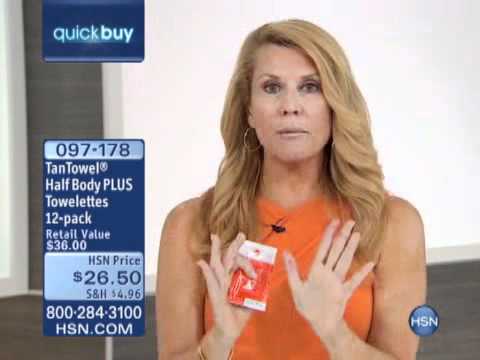 TanTowel Half Body PLUS Towelettes - 12-pack - AutoShip