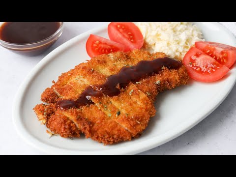 Easy 30-min. Crispy & Juicy Tonkatsu - Japanese Pork Cutlet