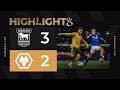 Ipswich 3-2 Wolves | Carabao Cup Highlights