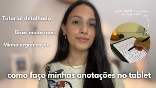 SAMSUNG NOTES - COMO FAÇO MINHAS ANOTAÇÕES NO TABLET | Tutorial Completo | TAB S9