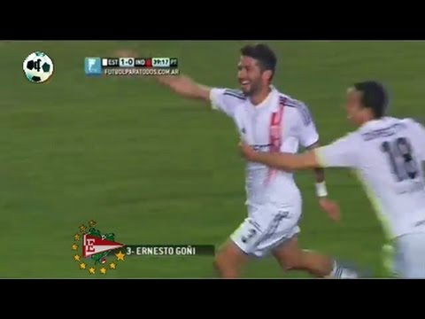 Gol Ernesto Goñi - Estudiantes 1 Vs Independiente 0 - Primera División 2014