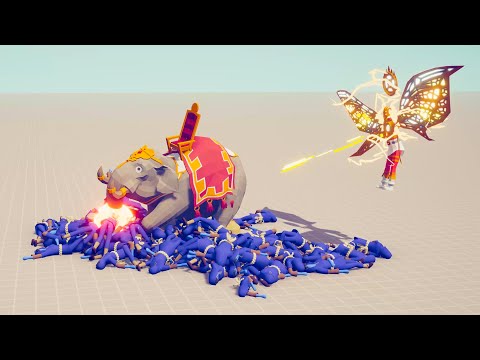 CHRONOMANCER & SACRED ELEPHANT vs ARMIES - Totally Accurate Battle Simulator