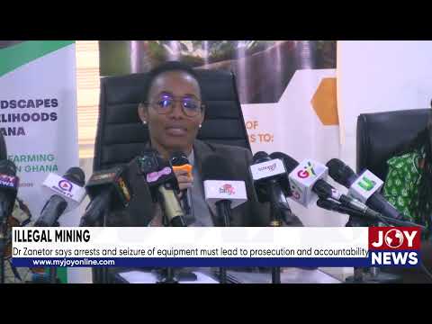 Dr Zanetor calls for tougher enforcement against those destroying Ghana’s environment.