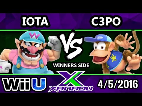 S@X 144 - Iota (Mewtwo, Wario) Vs. RF7 | C3PO (Diddy) SSB4 Tournament - Smash Wii U - Smash 4