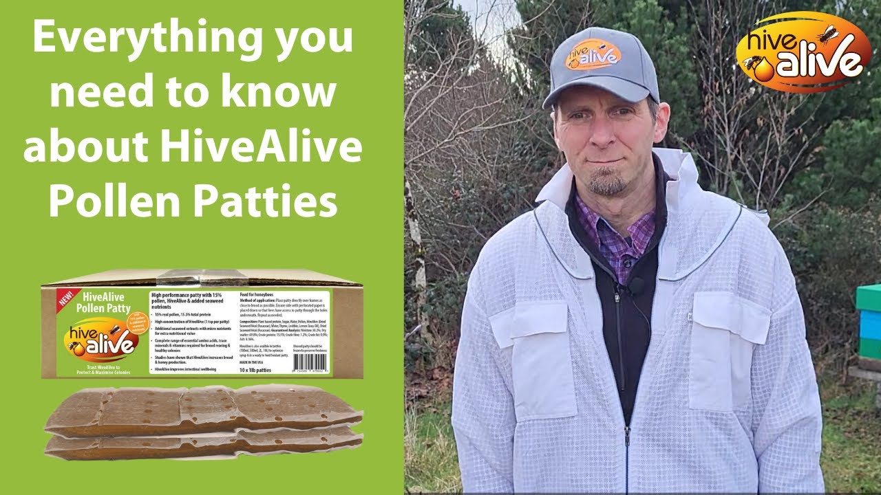 Everything you need to know about HiveAlive Pollen Patties