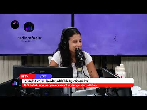 El Club Quilmes estuvo presente en el foro de seguridad de Rafaela