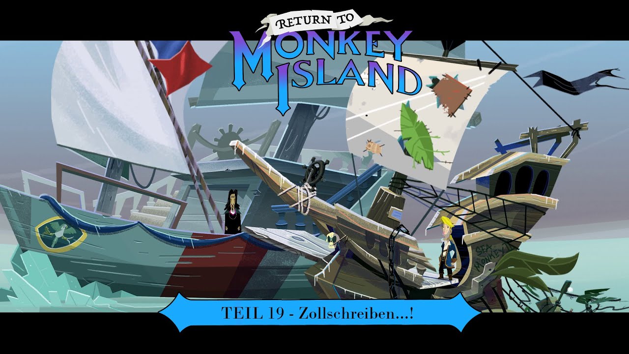 Undertaker vs. Monkey Island: Teil 19 – Von Rätseln und Zollschreiben! #gameplay #monkeyisland