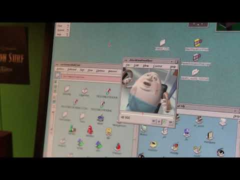 Silicon Graphics Indigo2 playing video with audio on internal speaker