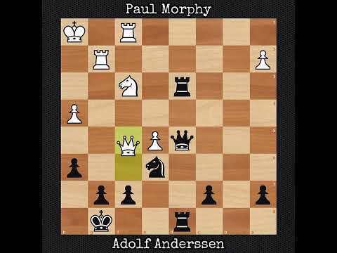 Paul Morphy vs Adolf Anderssen | Paris (France) 1858