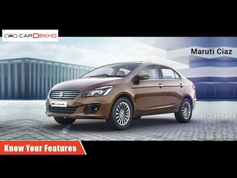 Know Your Maruti Suzuki Ciaz | Review of Features | CarDekho.com
