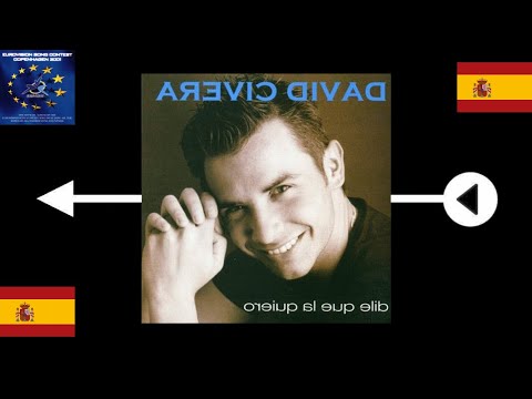 [ESC 2001 - España] David Civera - Dile Que La Quiero (En reversa)