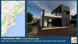 preview picture of video '4 dormitorios Villa se Vende en El Perello, Tarragona, Spain'