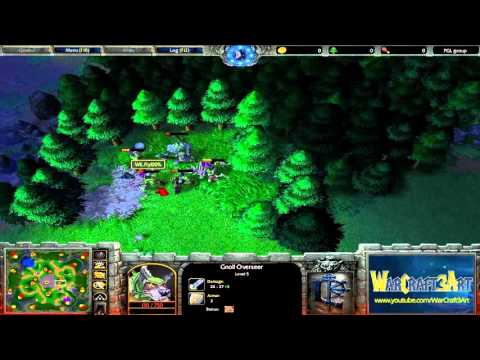 Fly100%(ORC) vs Lucifer(UD) - WarCraft 3 Frozen Throne - RN2077