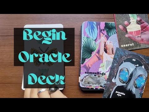 Begin Oracle Deck : Flip Through