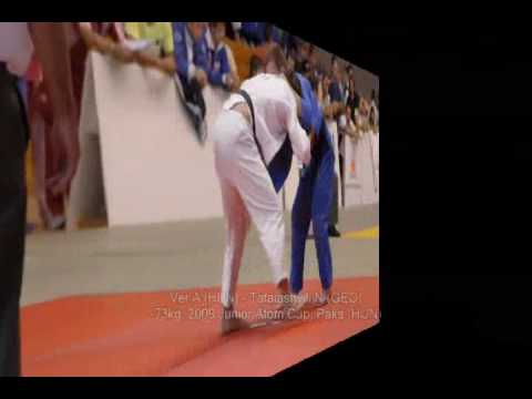 Judo 2009 Paks -73kg Vér A (HUN) - Tatalashvili N (GEO) - Junior Atom Cup