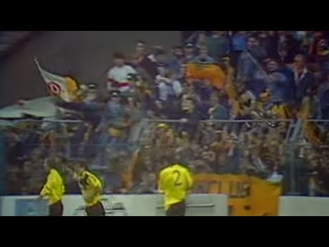 TV Bericht SG Dynamo Dresden Damals war's 88/89 Rückblick Europapokal mit Ronny Teuber 🖤💛