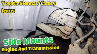 How to replace Engine / Transmission mount on Toyota Sienna Camry Avalon