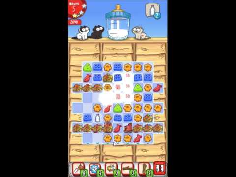 Simon's Cat Crunch Time Level 222 - NO BOOSTERS 😺 | SKILLGAMING ✔️