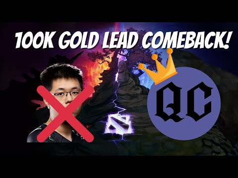 100K GOLD LEAD COMEBACK MEGA CREEP | QC vs BnY  | DOTA 2 NA DPC 2021 | CLASSIC ETERNAL ENVY EE SAMA