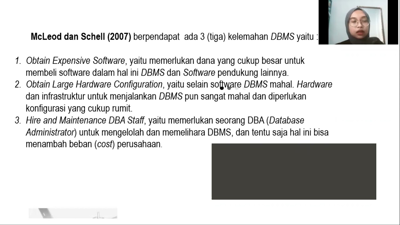 Keuntungan & Kelemahan menggunakan DBMS dan Dampak Positif & Negatif menggunakan DBMS