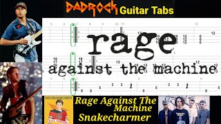 Snakecharmer - Rage Against The Machine - Guitar + Bass TABS Lesson 