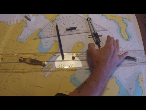 Sea charts for coastal navigation