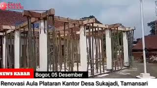 preview picture of video 'Banprov untuk Pembangunan Kantor Desa Sukajadi, Tamansari, Kab. Bogor - Jawa Barat'
