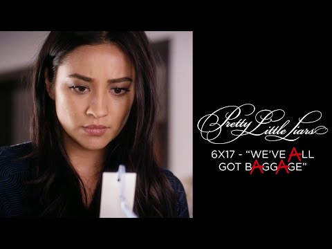 Pretty Little Liars - Emily & Hanna Talk About Melissa/'A.D' Message -"We've All Got Baggage" (6x17)
