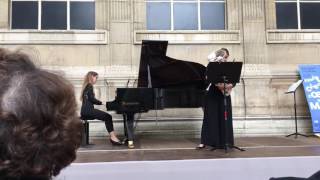 SCHUBERT Ständchen - Hélène ESCRIVA (euphonium) and Célia ONETO BENSAID (piano) Live