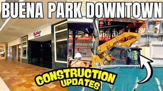 Exploring an Abandoned Buena Park Mall 🤯 | Construction Updates | Buena Park, CA