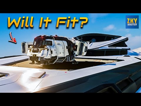🔴 Star Citizen Drake Cutter - Will It Fit Inside the Ships Hangar? - Star Citizen Indonesia