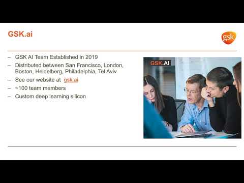 GlaxoSmithKline - Customer Success Story (Kim Branson - Senior Vice President Global Head of AI and ML)