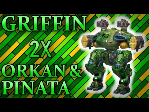 Griffin - 2x Orkan & 2x Pinata Gameplay | War Robots
