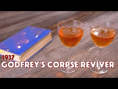 1937 Godfreys Corpse Reviver Cocktail - Gin & Vodka - Cocktails After Dark - Glen And Friends