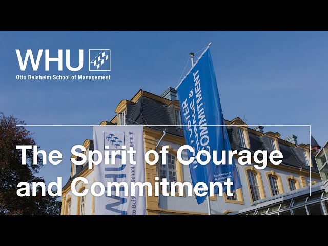 WHU – Otto Beisheim School of Management video #1