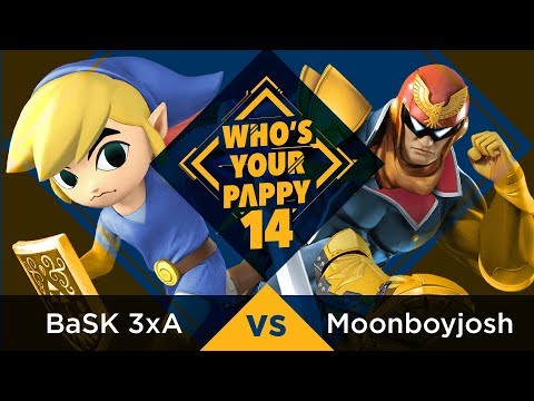 Who’s Your Pappy #14 - Winners Top 32: BaSK 3xA (Toon Link) vs. Moonboyjosh (Cpt. Falcon)