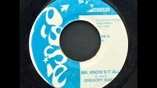 Gregory Isaacs - Mr Know It All