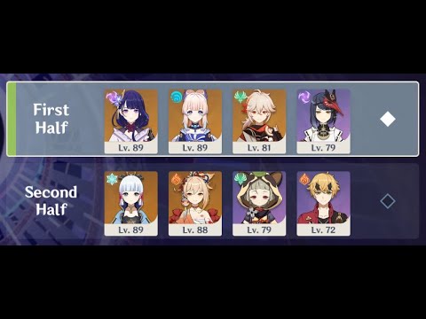 2.2 Spiral Abyss, Inazuma Supremacy - (Floor 12, 9 Stars)