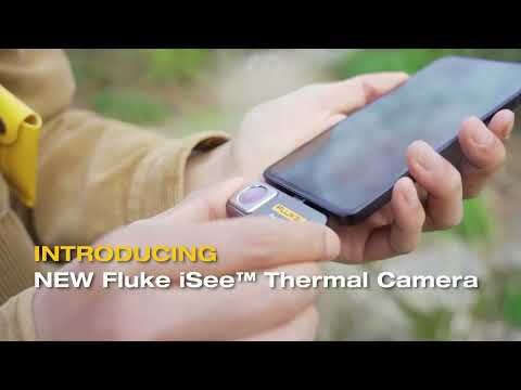 Câmera Termográfica Portátil iSee TC01A 9 Hz para Smartphone FLUKE-6016119 - Video