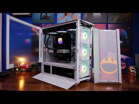 Lian Li Lancool 3 RGB build guide with 420mm Corsair H170i Elite Capellix XT cooler