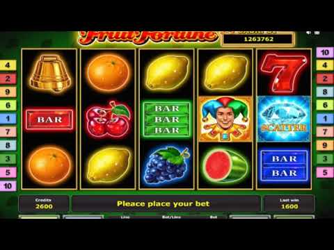 Good Risk Game And Bonus Round - Fruit Fortune Slot Machine