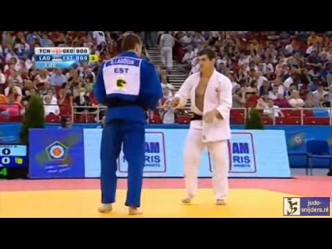 Judo 2013  European Championships Budapest: Tchrikishvili (GEO) - Ladogin (EST) [-81kg]