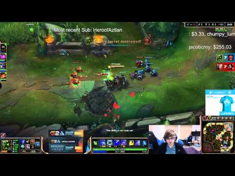 Sneaky - Urgot vs Lucian Bot - League of Legends Full Game