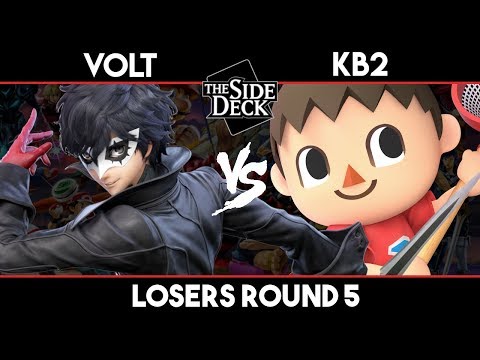 The Side Deck #27 - Volt (Lucina, Joker) VS. KB2 (Villager) - SSBU Losers