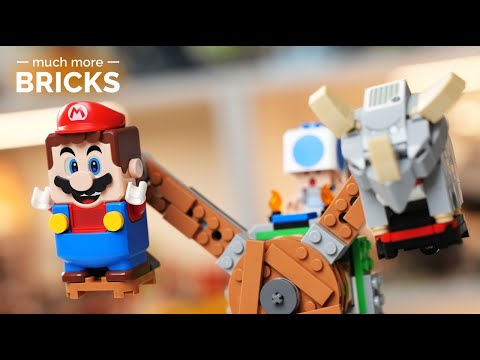 Vidéo LEGO Super Mario 71390 : Ensemble d'extension La destruction des Reznors
