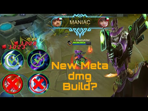 Clint New Meta Damage Build? Clint Maniac insane dmg Gameplay | MLBB