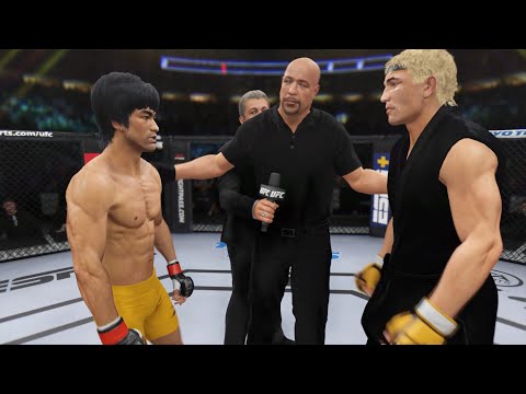 Bruce Lee vs. Johnny Lawrence - EA Sports UFC 4 - Epic Dragon Fights 🔥🐲