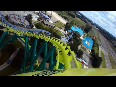 Front row point of view footage of Wild Thing