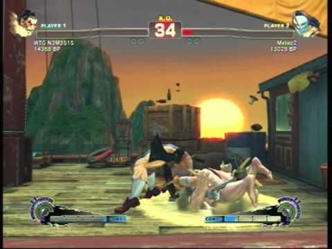 SSF4 WTG N3M3S1S (Honda) vs Meteo2 (Claw) 2010-10-21